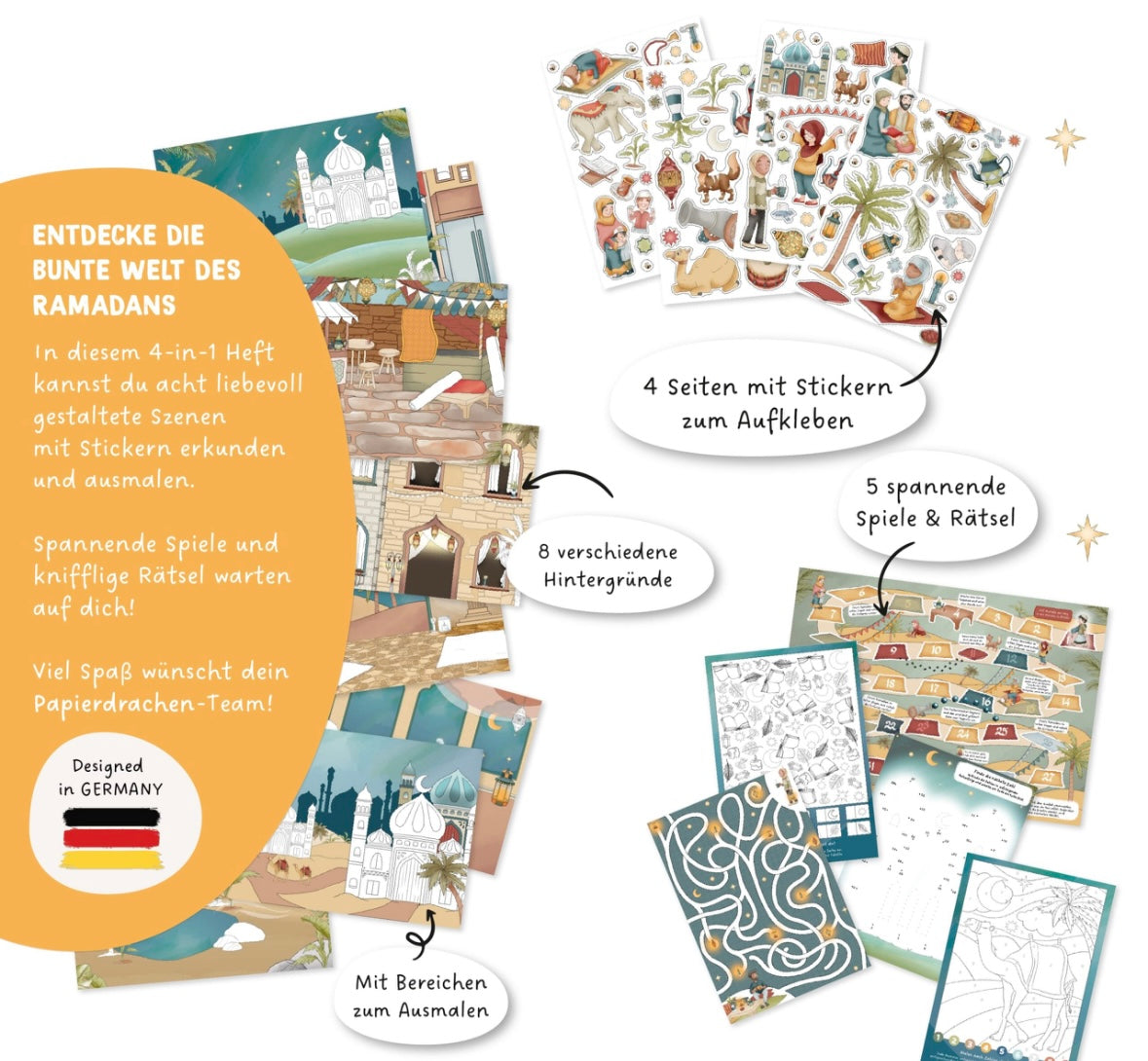 Ramadan Aktivitätenheft